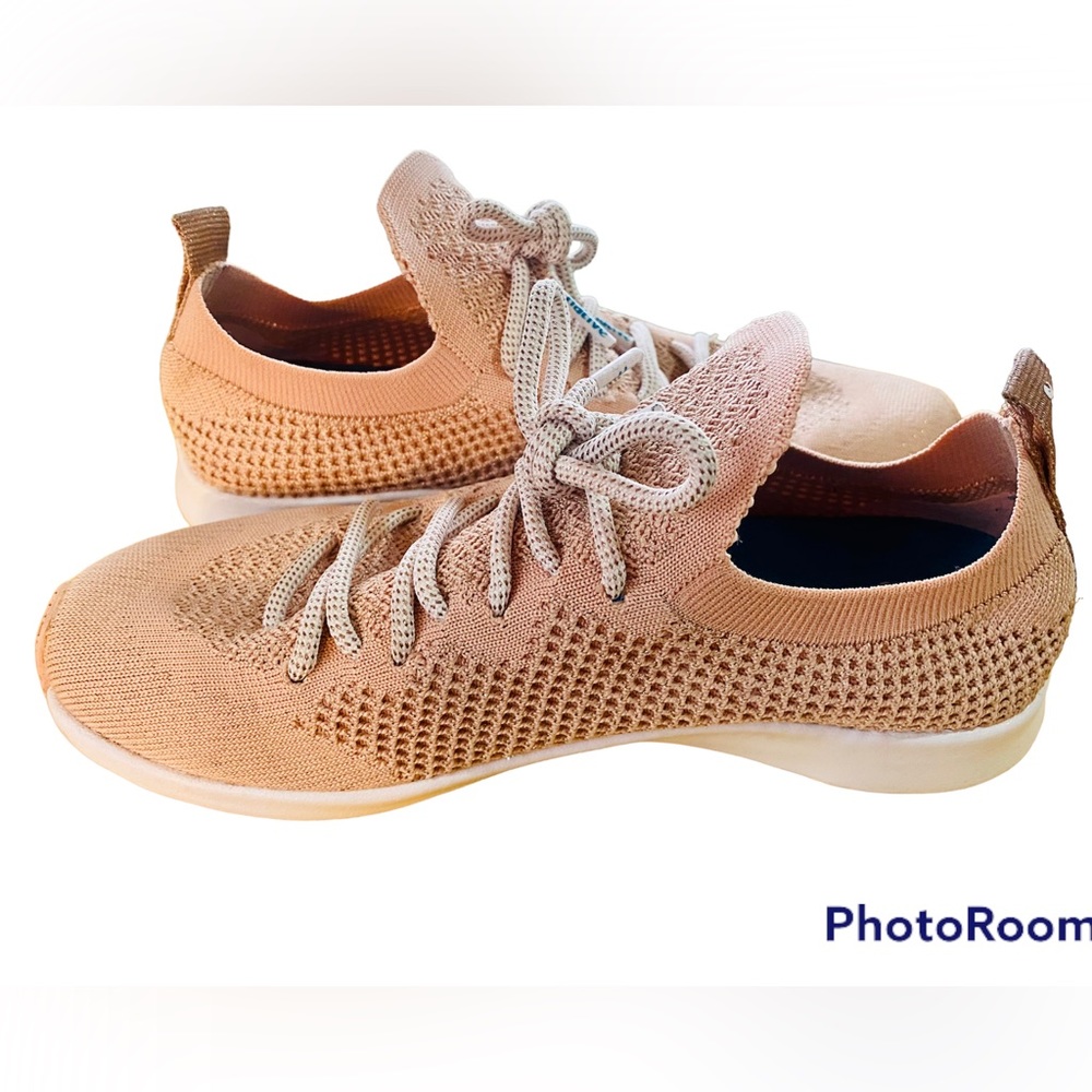 Rose Gold Glitter Sneakers
